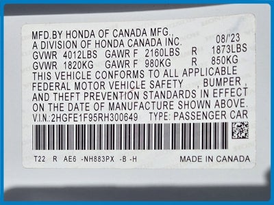 2024 Honda Civic Touring