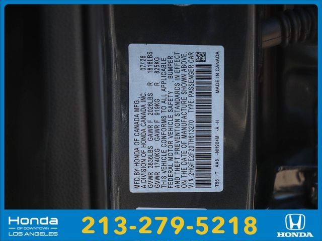 2026 Honda Civic LX