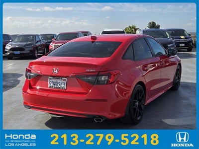 2022 Honda Civic Sport