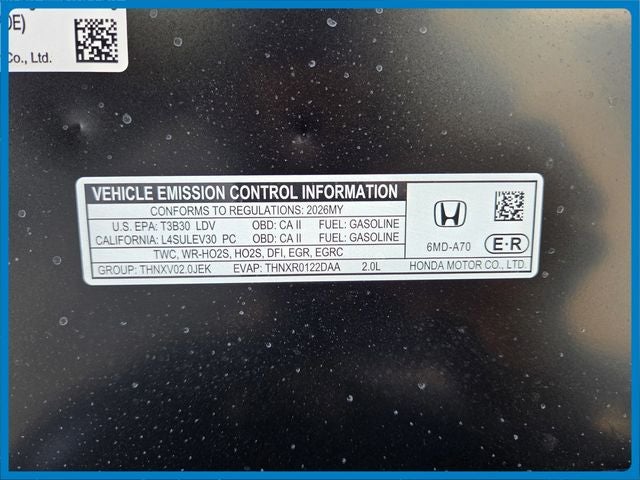 2026 Honda Civic Sport