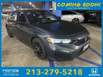 2025 Honda Civic Hybrid Sport