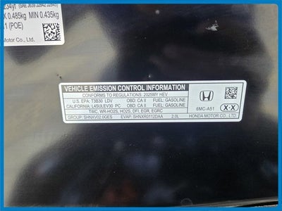 2025 Honda Civic Hybrid Sport