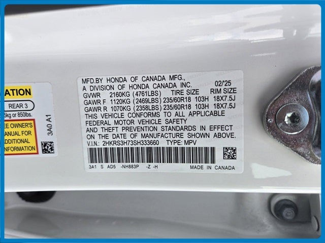 2025 Honda CR-V EX-L