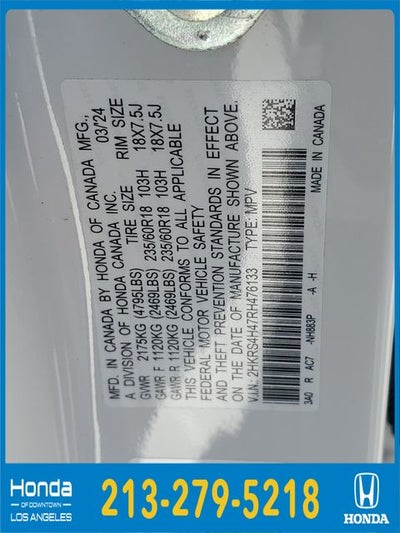 2024 Honda CR-V EX