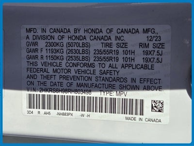 2024 Honda CR-V Hybrid Sport Touring