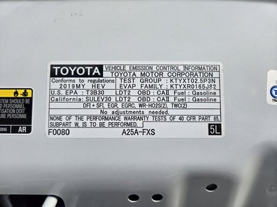 2019 Toyota RAV4 Hybrid XLE