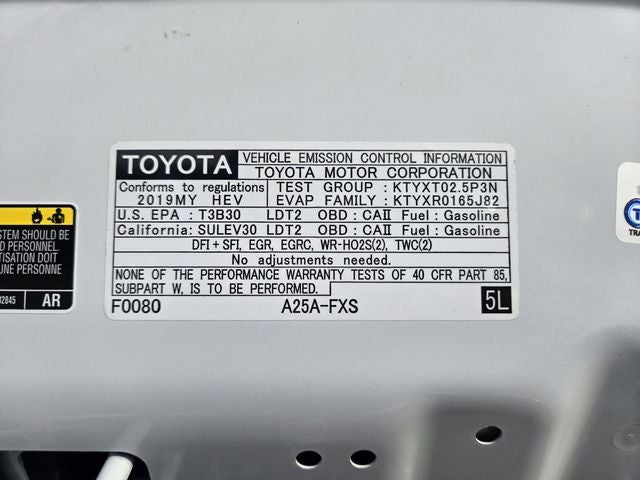 2019 Toyota RAV4 Hybrid XLE