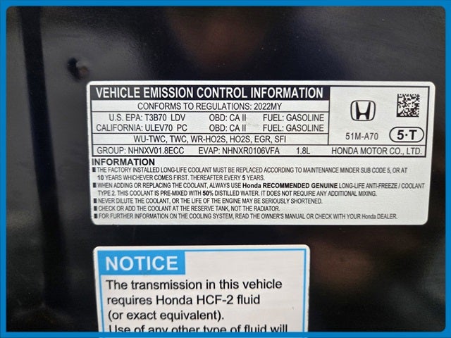 2022 Honda HR-V EX-L