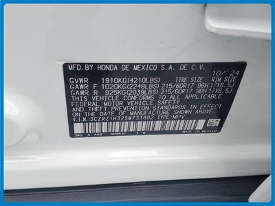 2025 Honda HR-V LX