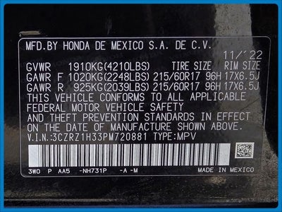 2023 Honda HR-V LX
