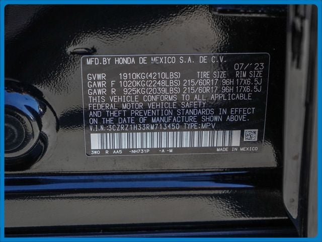 2024 Honda HR-V LX