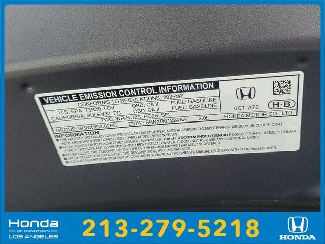 2025 Honda HR-V LX