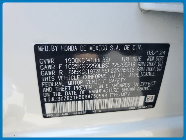 2024 Honda HR-V Sport
