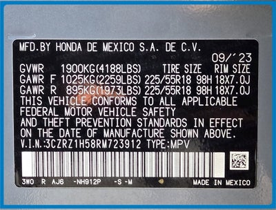 2024 Honda HR-V Sport