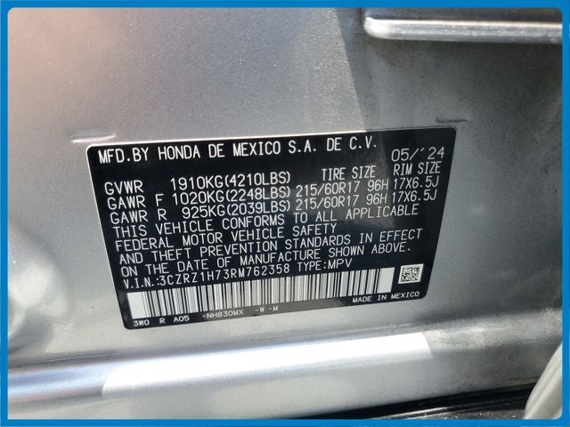 2024 Honda HR-V EX-L