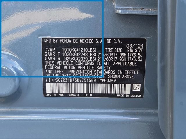 2024 Honda HR-V EX-L