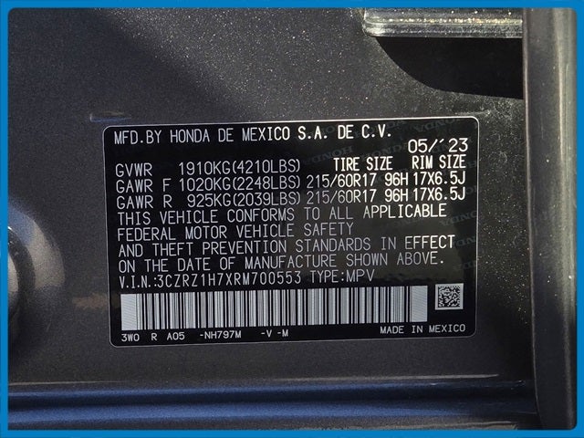 2024 Honda HR-V EX-L