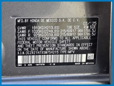 2025 Honda HR-V EX-L