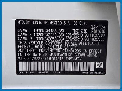 2024 Honda HR-V Sport