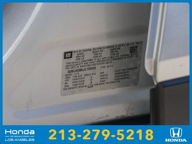 2018 Chevrolet Trax LS