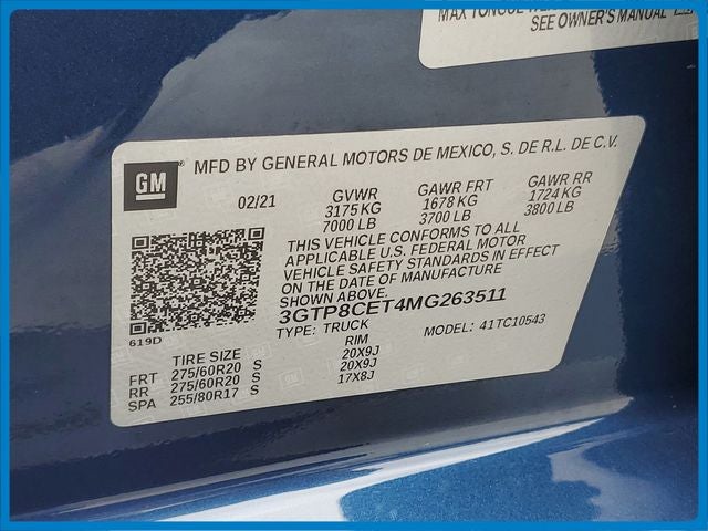 2021 GMC Sierra 1500 Elevation