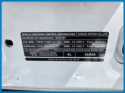 2020 Nissan Sentra S