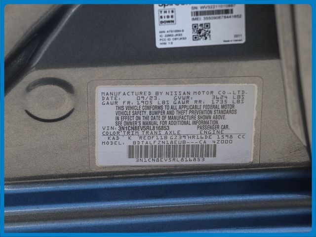 2024 Nissan Versa 1.6 SV