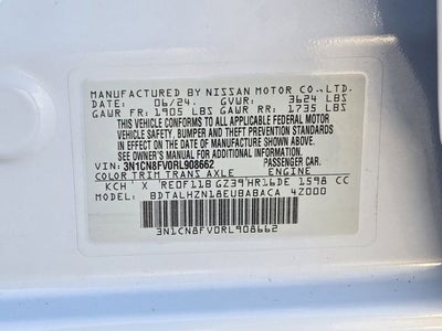 2024 Nissan Versa 1.6 SR