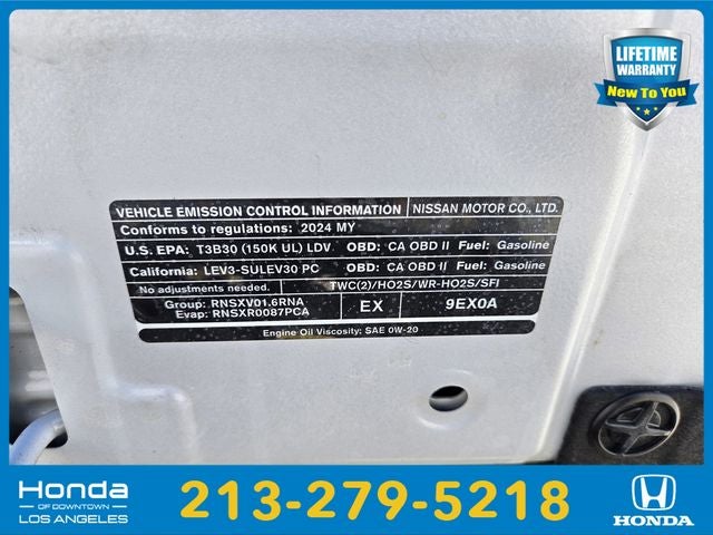 2024 Nissan Versa 1.6 SR