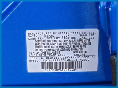 2025 Nissan Kicks Play S