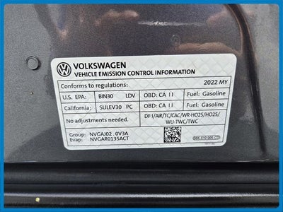 2022 Volkswagen Tiguan 2.0T S