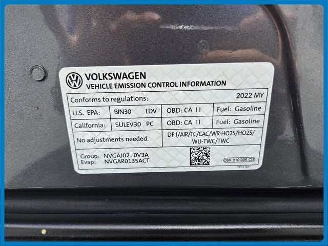 2022 Volkswagen Tiguan 2.0T S