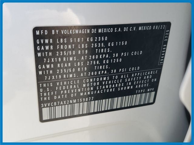 2022 Volkswagen Tiguan 2.0T SE R-Line Black