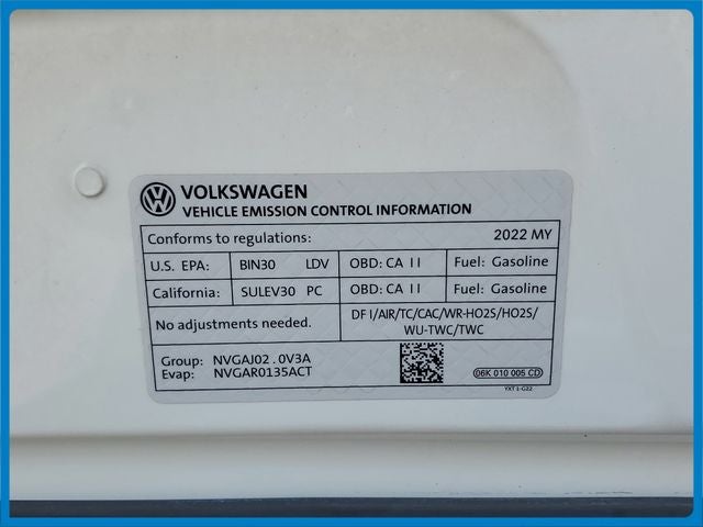 2022 Volkswagen Tiguan 2.0T SE R-Line Black