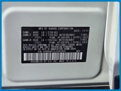 2018 Subaru Outback 2.5i Premium