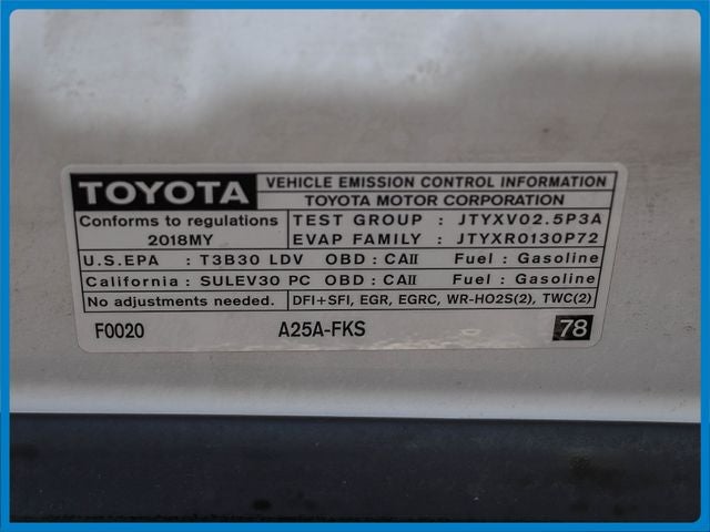 2018 Toyota Camry SE
