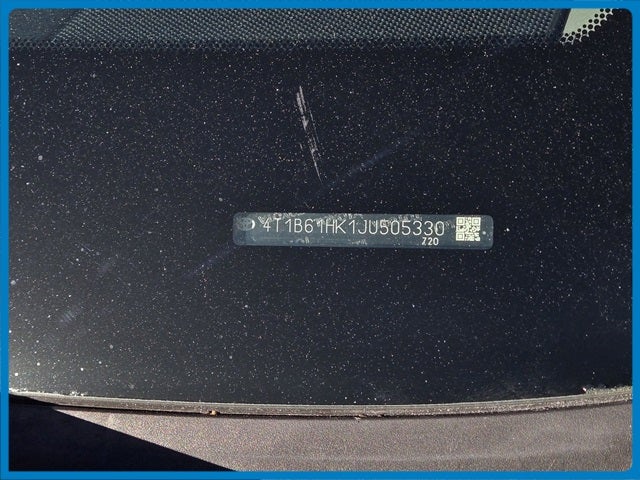 2018 Toyota Camry XSE