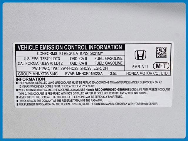 2021 Honda Odyssey Elite