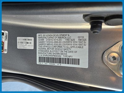 2023 Honda Odyssey Elite