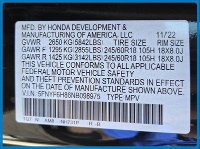 2022 Honda Pilot TrailSport