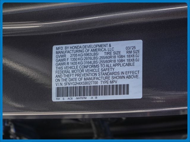 2025 Honda Pilot EX-L