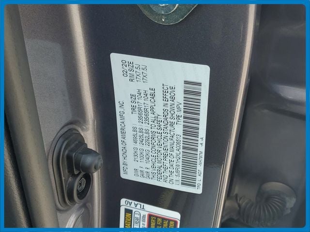 2020 Honda CR-V LX