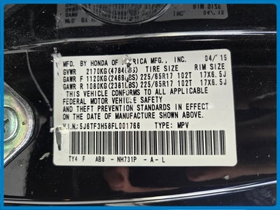 2015 Honda Crosstour EX-L