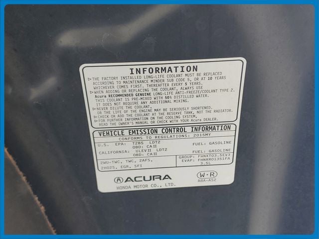 2015 Acura RDX Technology Package