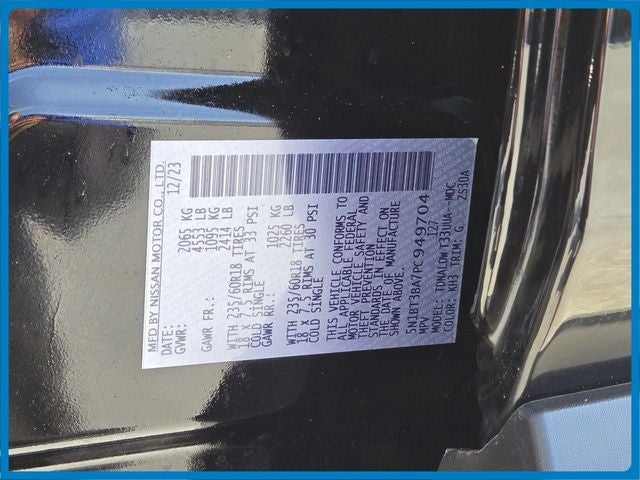 2023 Nissan Rogue SV