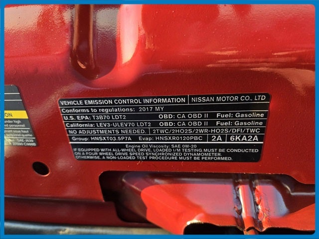 2017 Nissan Pathfinder Platinum