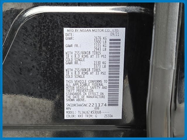 2022 Nissan Pathfinder S