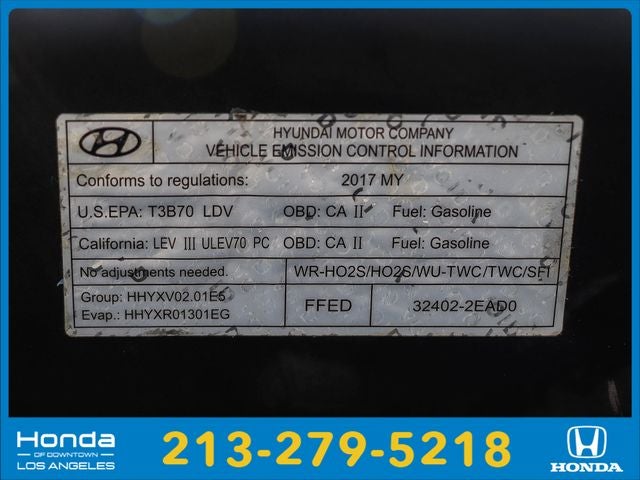 2017 Hyundai ELANTRA SE
