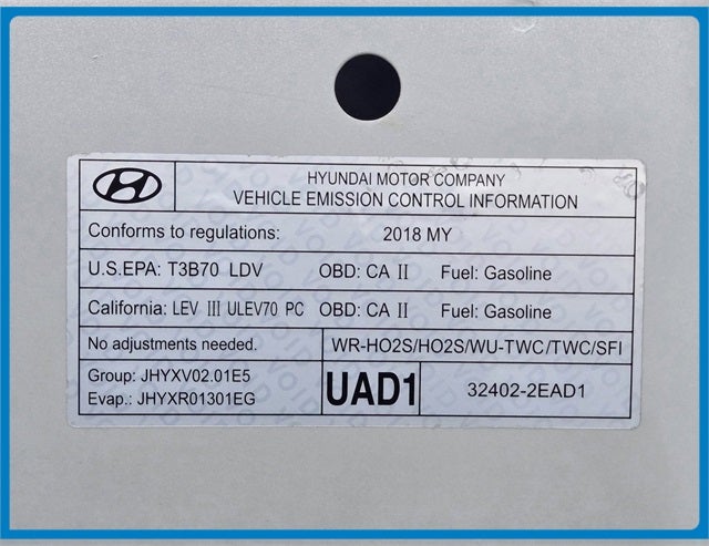 2018 Hyundai ELANTRA SEL