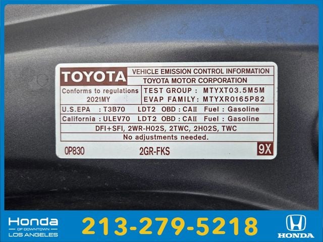 2021 Toyota Highlander XSE